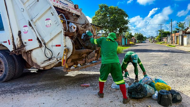 Programa Macapá Mais Limpa: coleta de lixo é reforçada nos bairros das Zonas Norte e Oeste