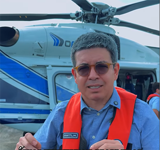 Senador Randolfe Rodrigues acompanha avanço na exploração de petróleo na Margem Equatorial do Amapá