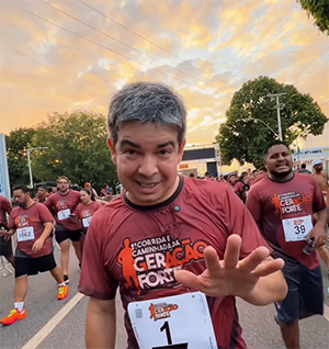 Senador Randolfe Rodrigues participa da 1ª Corrida Geração Forte Amapá