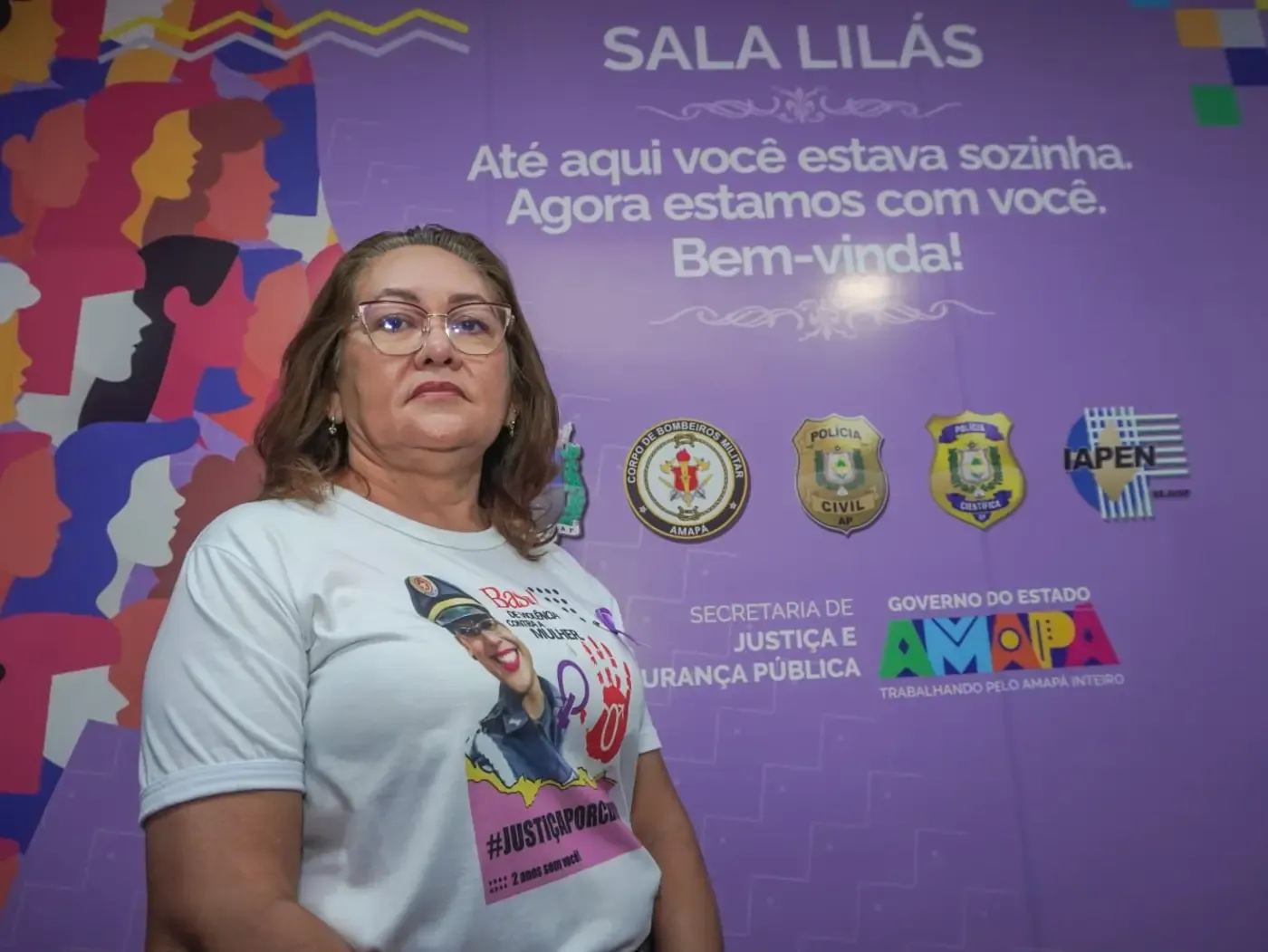 'A memória da minha filha está aqui', diz mãe de policial militar vítima de feminicídio sobre a Sala Lilás inaugurada pelo Governo do Amapá