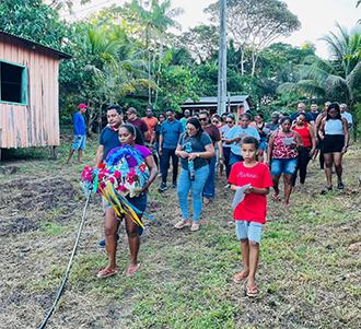 Calçoene celebra festa em homenagem à padroeira Santa Maria na Vila do Cunani
