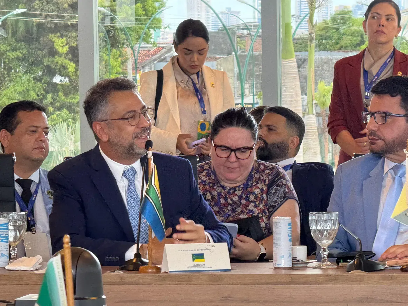‘Demonstra a unidade do Brasil em favor da COP30 na Amazônia’, diz governador do Amapá na 18ª Reunião do Fórum Nacional de Governadores, em Belém