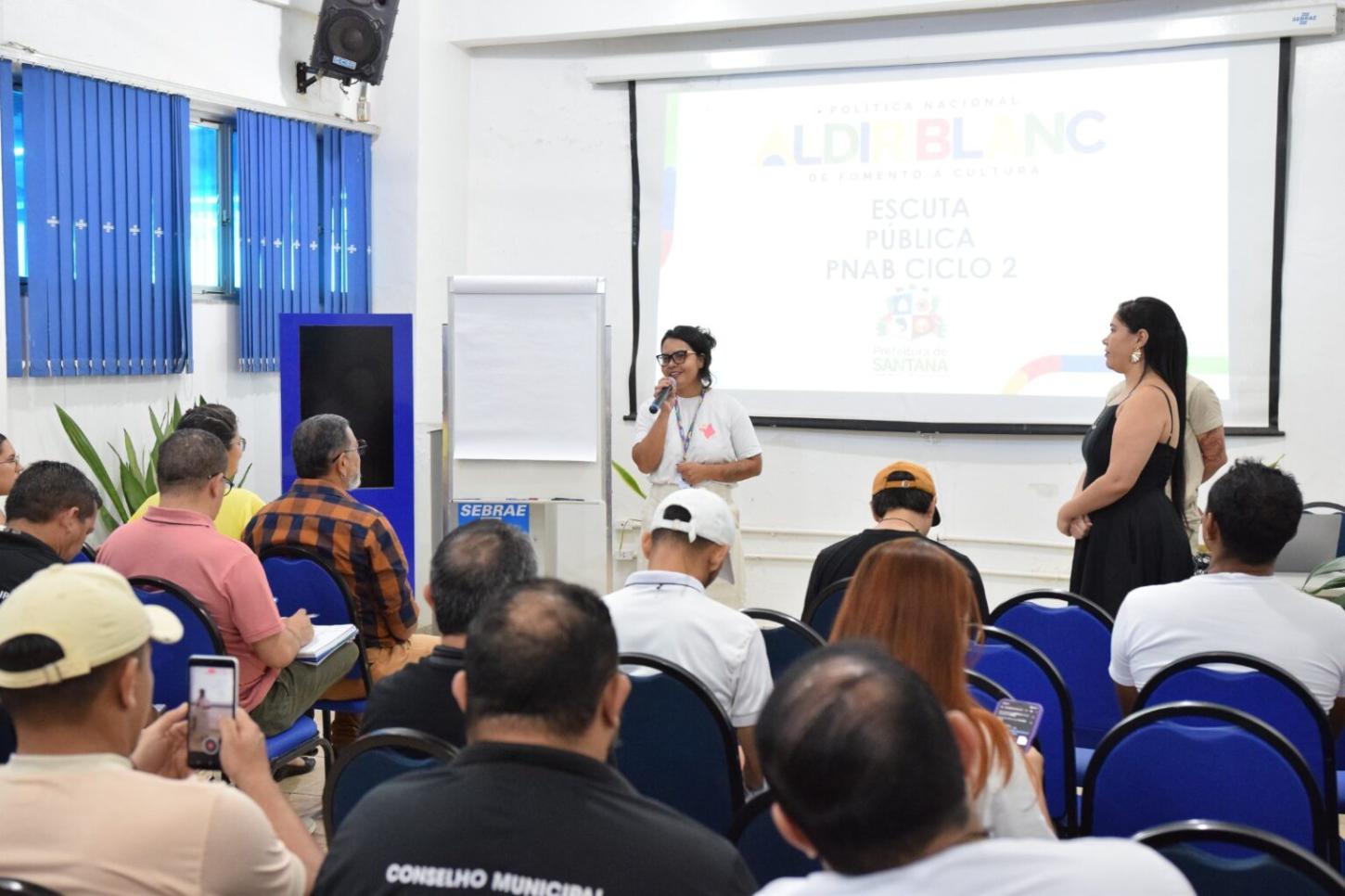 Fazedores de Cultura participam de escuta pública da Política Nacional Aldir Blanc em Santana
