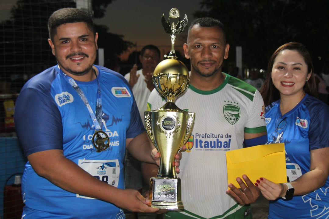Itaubal celebra a vitória do Marajoara no Campeonato Municipal de Futebol 2025