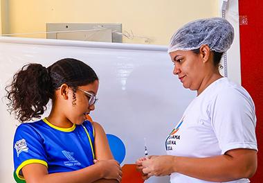 Laranjal do Jari retoma ações do Programa Saúde na Escola com foco na atualização vacinal