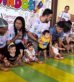 “Mamaço” em Laranjal do Jari celebra Agosto Dourado e Semana do Bebê
