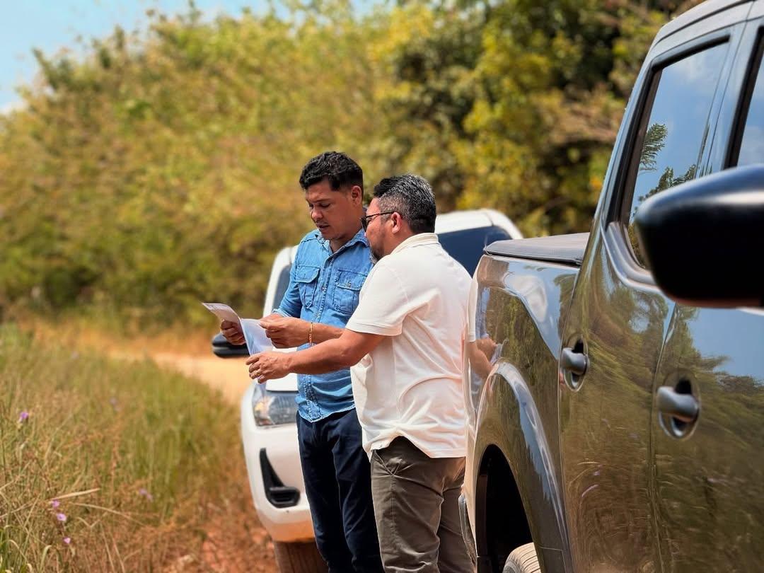Mazagão dá passo importante: prefeito e vice visitam local para construção de 50 casas populares