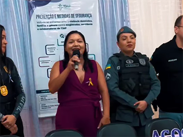 Operação Chamar em Vitória do Jari reforça combate à violência doméstica no Agosto Lilás