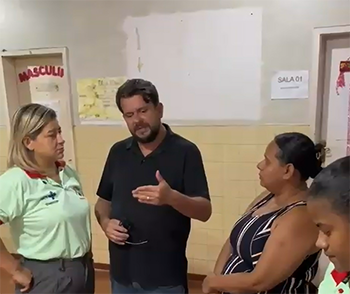 Paulinha Santos visita unidade de saúde de Cachaço e reforça parceria para fortalecimento da saúde local