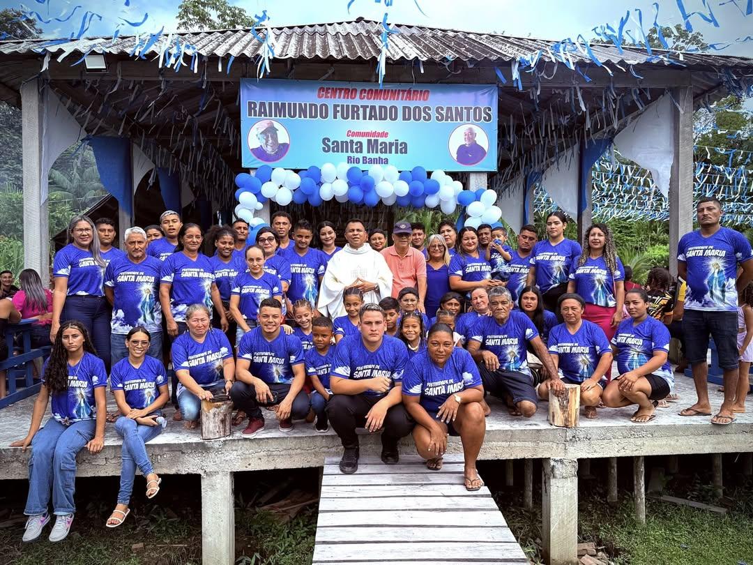 Prefeito Chico Nó reforça laço com tradição ao prestigiar Festividade de Santa Maria em comunidade rural