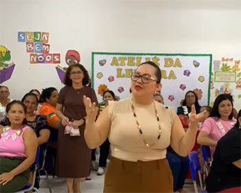Prefeitura de Vitória do Jari realiza formação do Programa Criança Alfabetizada