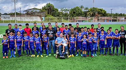 Projeto de esporte e inclusão atende mais de 260 crianças e adolescentes em Pedra Branca