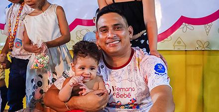 Semana do Bebê distribui kits e reforça cuidados com a primeira infância no município