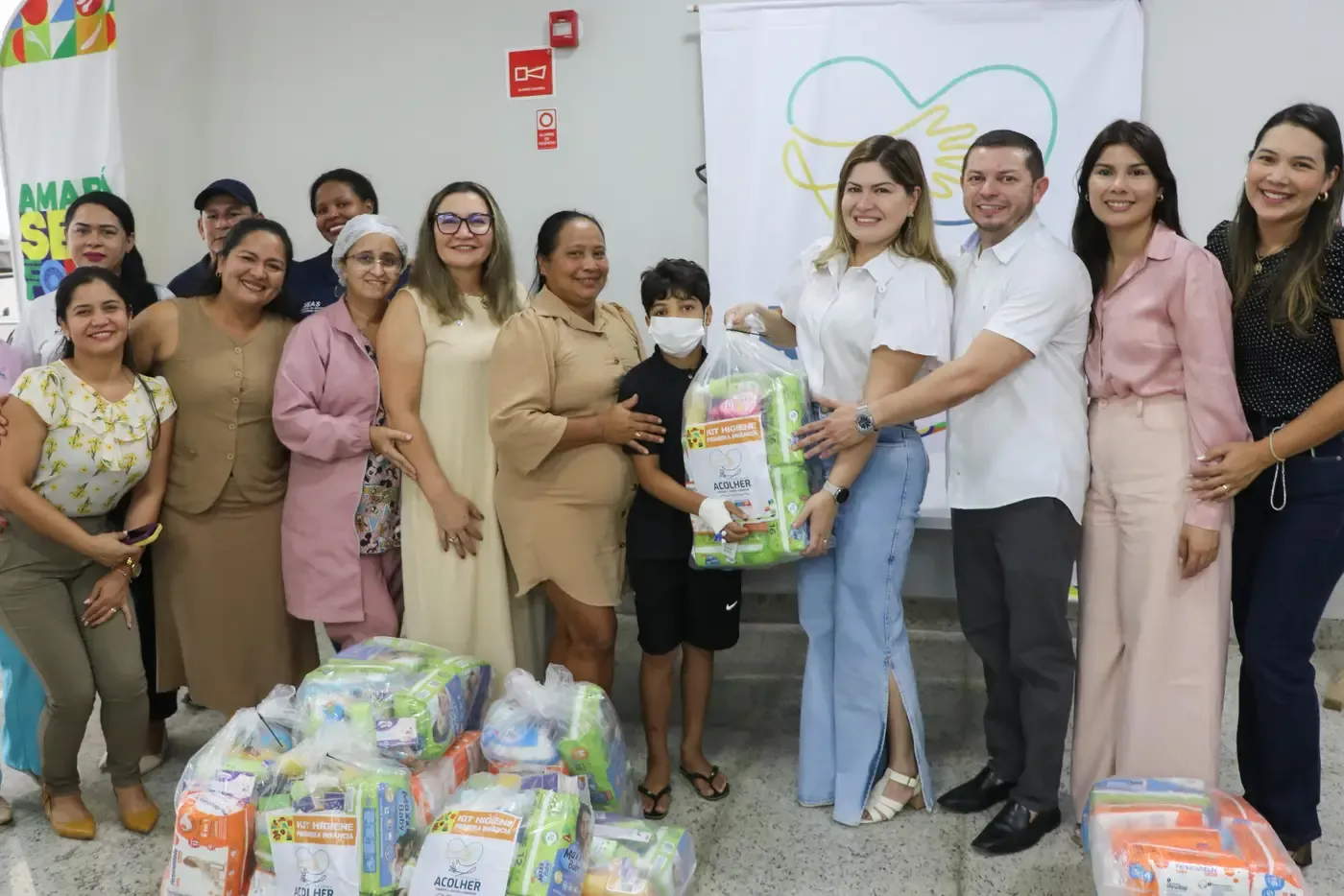 Aline Gurgel destaca importância do kit nutricional da primeira infância no Amapá