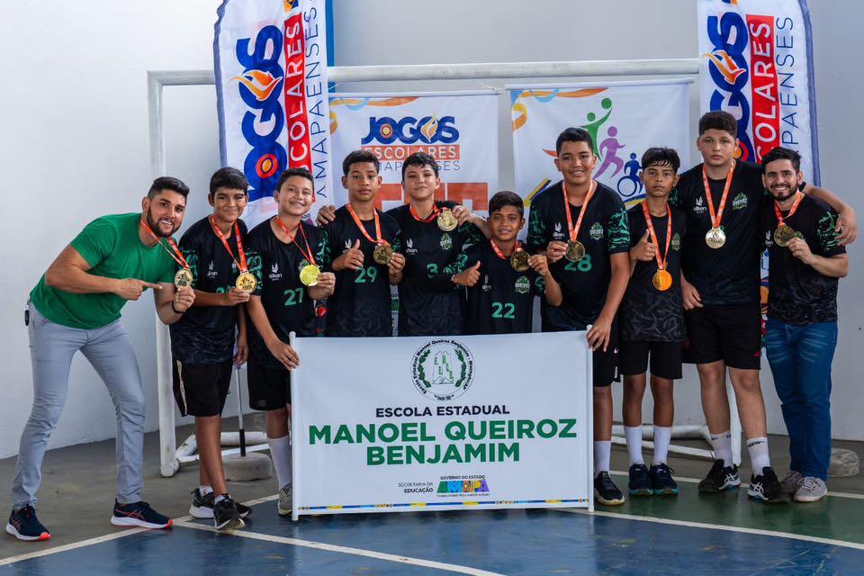 Alunos de Mazagão irão representar o Amapá nos Jogos Escolares Brasileiros em Uberlândia