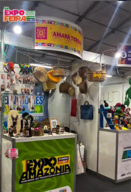 Artesãs de Ferreira Gomes encantam público com cultura e criatividade na 54ª Expofeira do Amapá