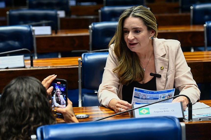 Augusta Brito é a nova procuradora especial da Mulher no Senado, designada por Davi