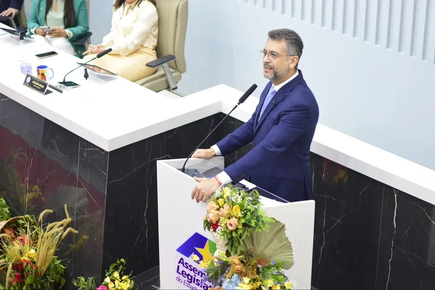 Clécio Luís defende “encaminhamentos reais” e debate verdadeiro sobre a Amazônia em reunião do Parlamento Amazônico