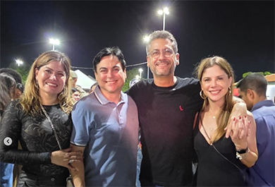 Deputado Hildegard e deputada Aline participam de entregas nos 31 anos de Vitória