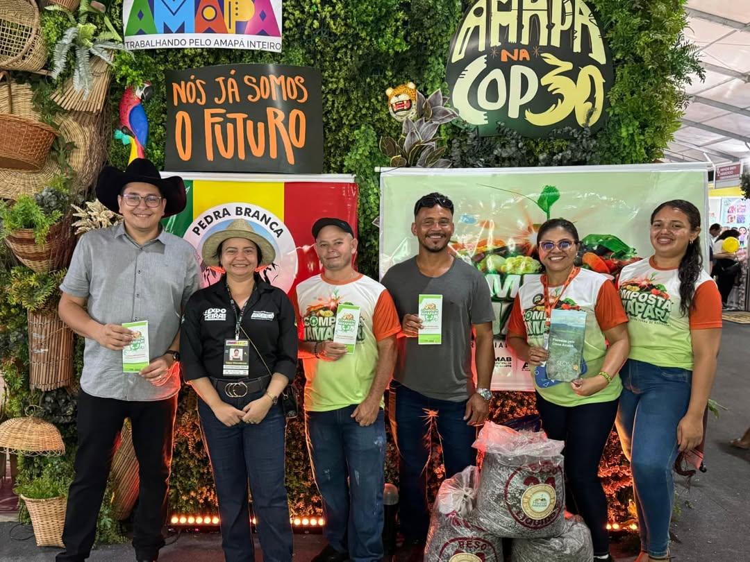 Pedra Branca foi destaque na Expofeira com compostagem sustentável