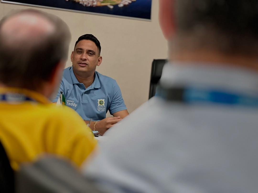 Prefeito de Laranjal do Jari fortalece diálogo com nova operadora da hidrelétrica em busca de desenvolvimento local