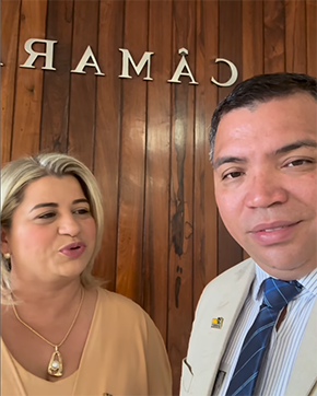 Prefeito de Vitória do Jari participa de solenidade de promulgação da Emenda Constitucional 136 em Brasília