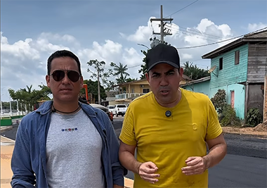 Recapeamento em Cutias avança com obra na Rua Rio Araguari