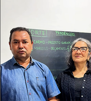 Reunião com CAESA trata abastecimento de água para distritos rurais de Calçoene