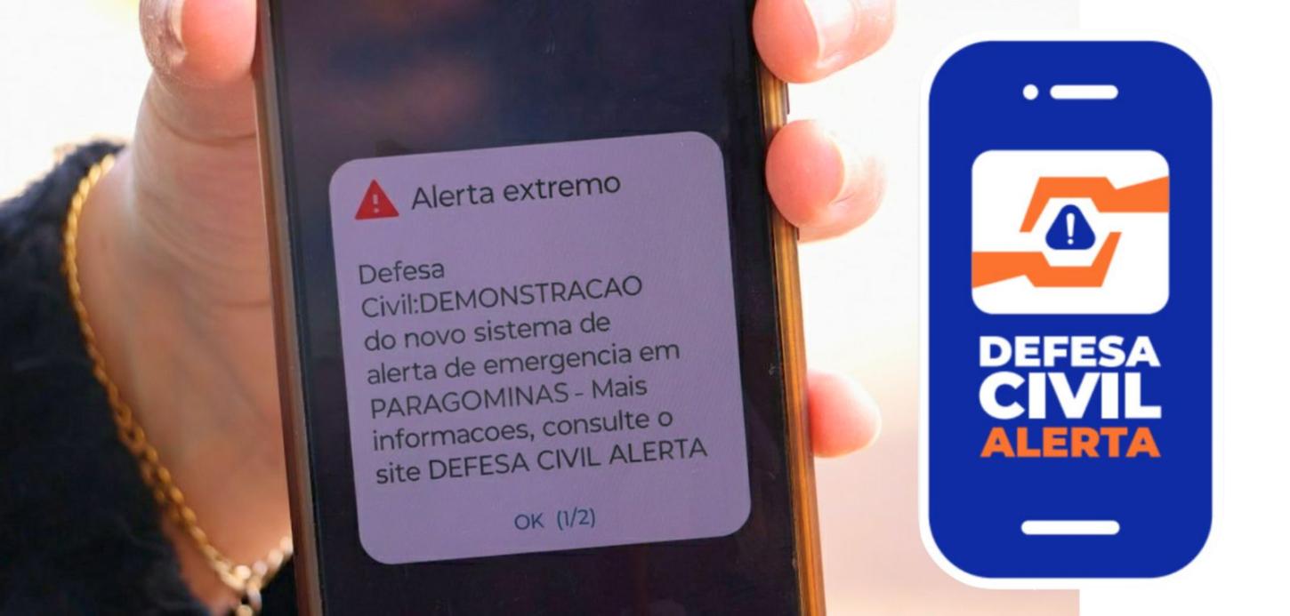 Santanense deve receber alerta de demonstração do sistema Defesa Civil Alerta neste sábado