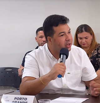 Secretário de Saúde de Porto Grande participa ativamente de reunião do COSEMS/AP