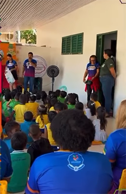 Vitória do Jari promove ação ambiental para crianças na Semana do Bebê