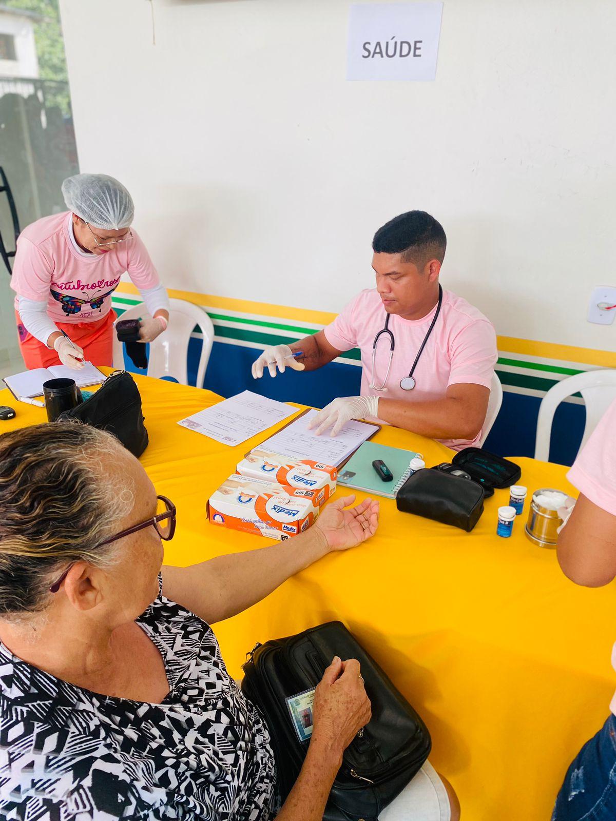 Acolhimento e cuidado em Itaubal: Assistência Social e Saúde promovem ação voltada à pessoa idosa