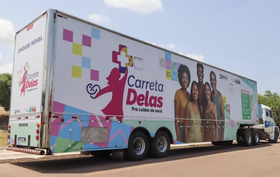 Carreta Delas leva saúde gratuita ao município de Mazagão a partir de 31 de outubro