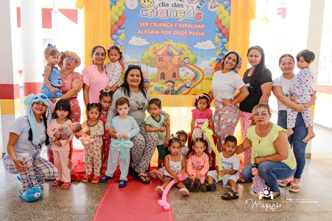 Creche promove “Semana da Criança” com festa do pijama, cineminha e programação diversificada