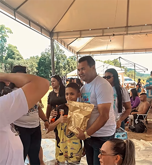 Dia das Crianças é celebrado com festa e emoção no distrito de Lourenço