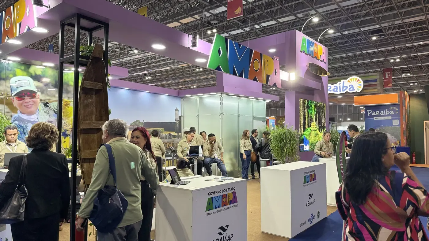 Governo do Amapá participa da 52ª Abav Expo e reforça presença no mercado turístico nacional e internacional