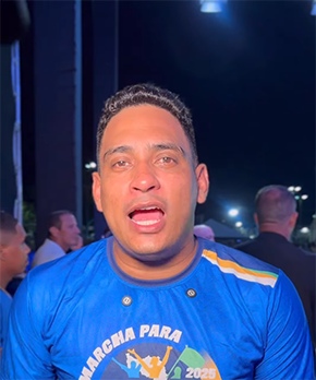 Laranjal do Jari exalta fé e unidade em Marcha para Jesus