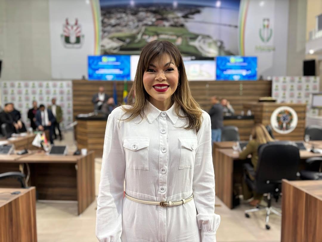 Luany Favacho é eleita vice-presidente da bancada diretora da Câmara de Macapá para 2027-2028