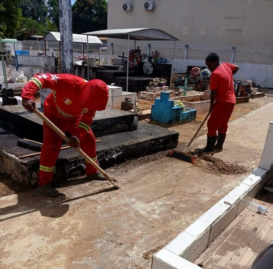 Mazagão prepara cemitérios para receber visitantes no Dia dos Finados