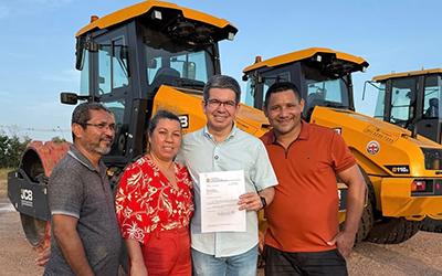 Mazagão reforça infraestrutura rural com entrega de novos maquinários