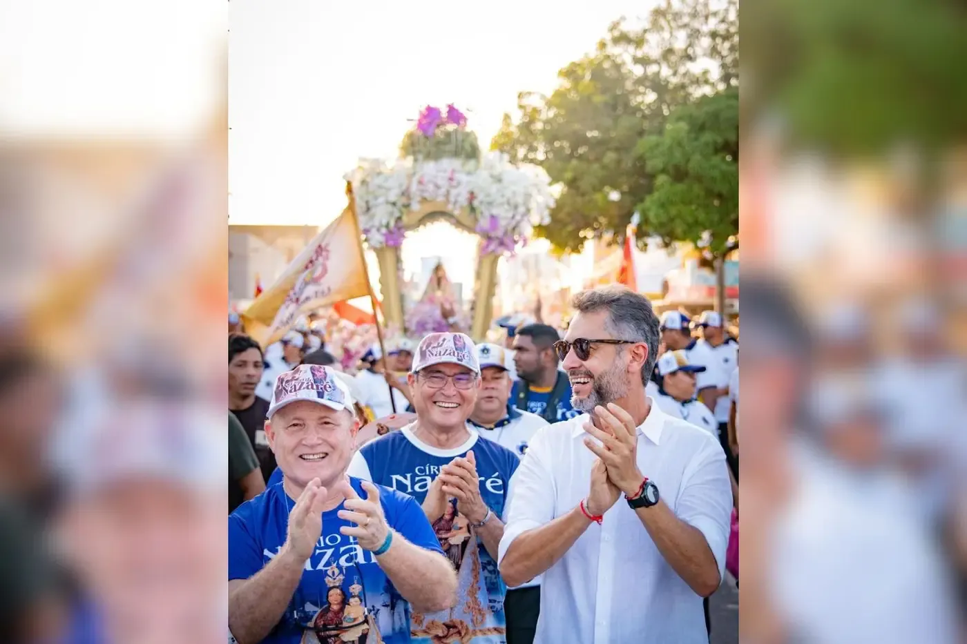 'O Círio de Nazaré em Santana é uma celebração de fé e cultura', destaca governador Clécio Luís durante 60ª edição do evento