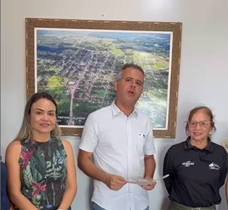 Prefeito Bruno anuncia Carreta do Sebrae com oferta de cursos em Tartarugalzinho