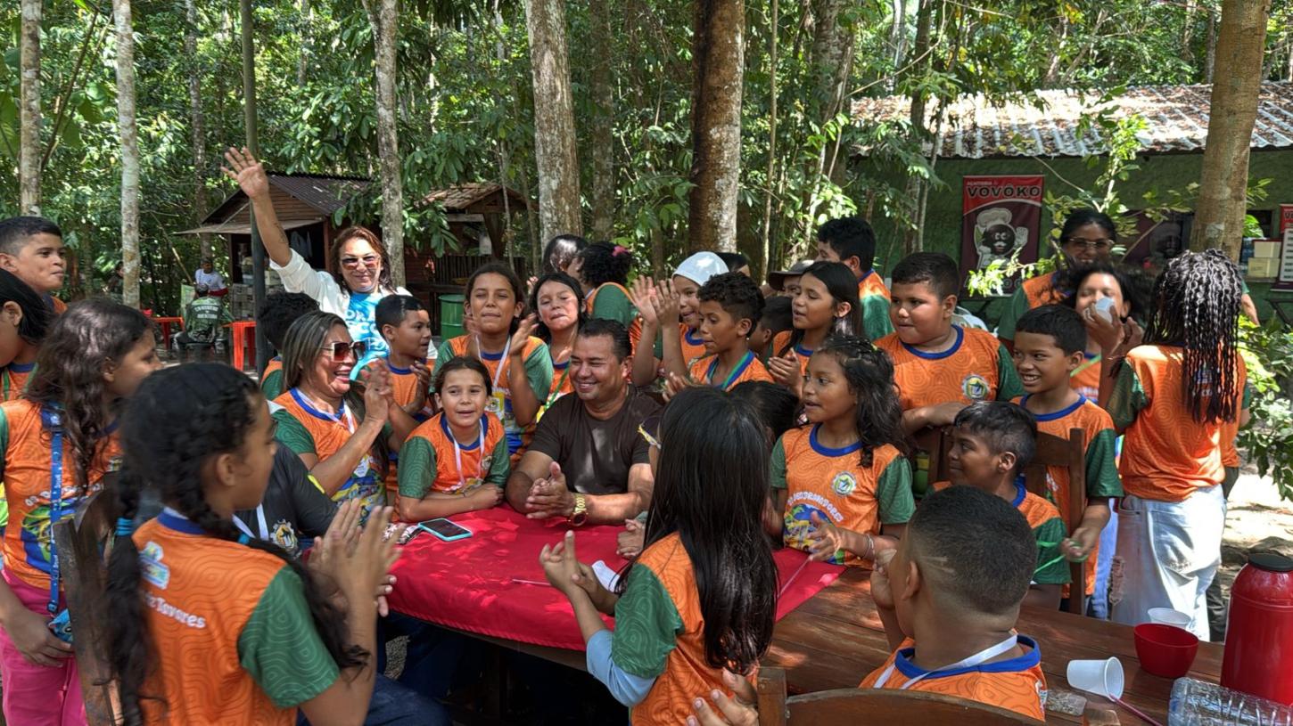 Prefeito Toinho leva estudantes de Calçoene a Macapá para viver história, cultura e cidadania