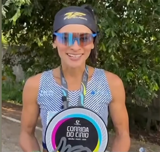 Vitória histórica para o Amapá: atleta de Vitória do Jari vence na Corrida do Círio 2025