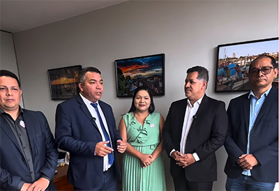 Ary e deputado Dorinaldo Malafaia reforçam novas parcerias para o município