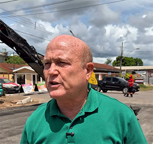 Canteiro de obras no entorno da Praça Cívica marca nova fase da mobilidade em Santana