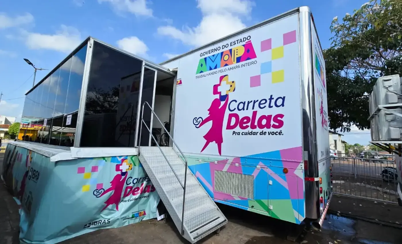 Carreta Delas leva atendimentos gratuitos e amplia acesso à saúde em Porto Grande