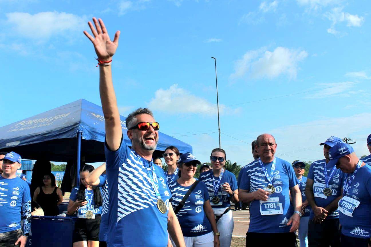 Corrida histórica une Brasil e França na fronteira do Amapá