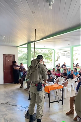 Oiapoque fortalece ações de educação ambiental e prevenção às queimadas