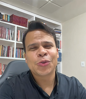 Pastor Elizeu convida comunidade para noite de palavras de esperança e presença de Deus